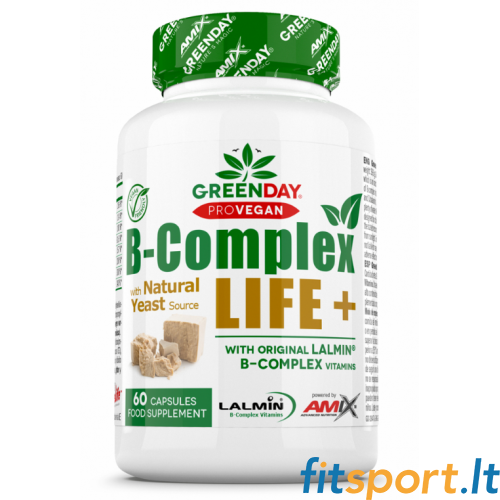 Amix GreenDay B-kompleks LIFE+ 60 kapslit. 