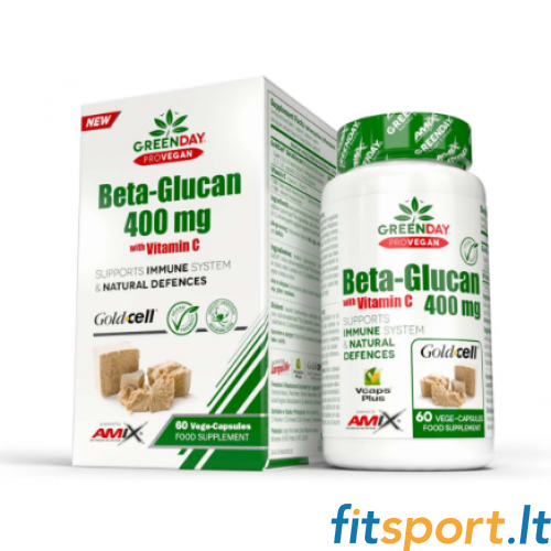 Amix GreenDay ProVegan BetaGlucan 60 kapslit. 