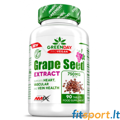 Amix GreenDay viinamarjaseemneekstrakt 90 tabletti (aegub kuni 30.09.2025) 