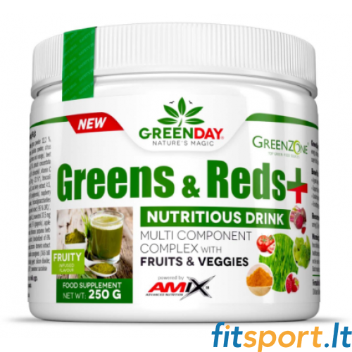 Amix GreenDay rohelised ja punased+ 250 g. 