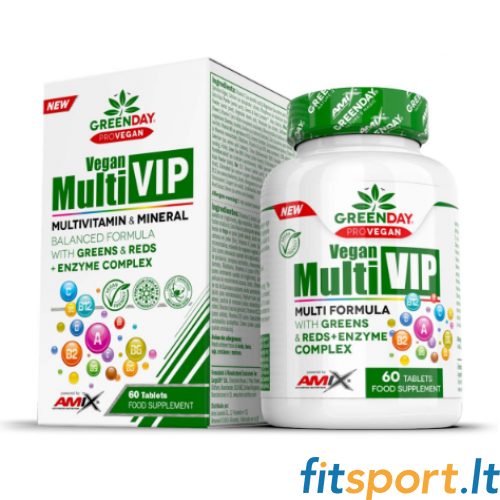 Amix GreenDay ProVegan Multi VIP 60 tabletti. 