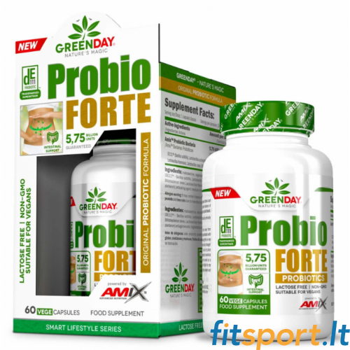 Amix GreenDay Probio Forte 60 kapslit. 