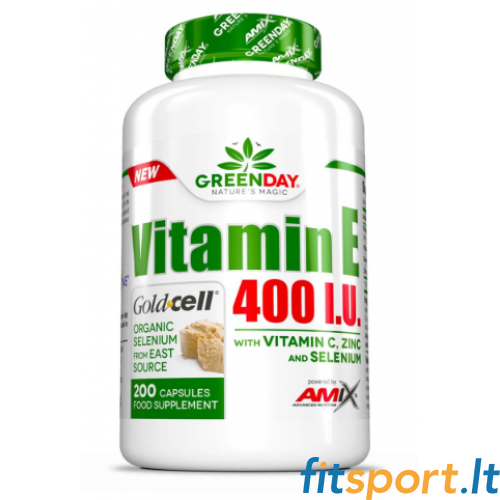 Amix GreenDay E-vitamiin 400 RÜ 200 kapslit 
