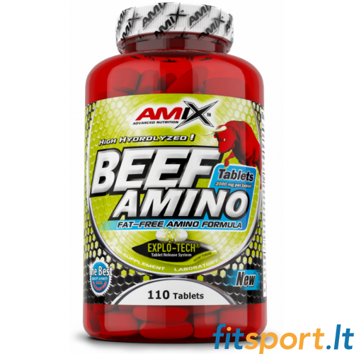 Amix Nutrition veiseliha aminohapped 110 tabletti. 