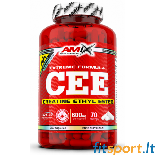 Amix Nutrition kreatiini etüülester (CEE) 350 kapslit. 
