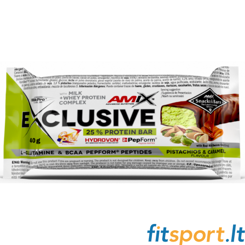 Amix Nutrition Exclusive proteiinibatoon 40 g. 