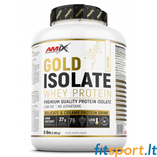 Amix Nutrition Gold vadakuvalgu isolaat, looduslik 2280 g. 