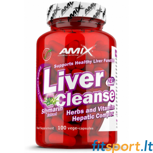 Amix Nutrition maksa puhastusvahend 100 kapslit. 