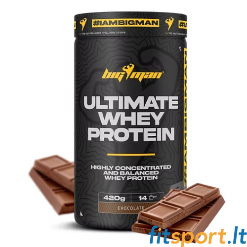 BigMan Nutrition Ultimate Whey Protein 420 g. 