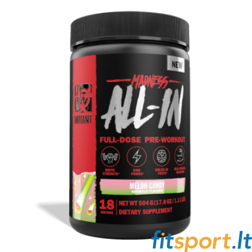 Mutant ALL-IN™ treeningueelne jook 504 g. 