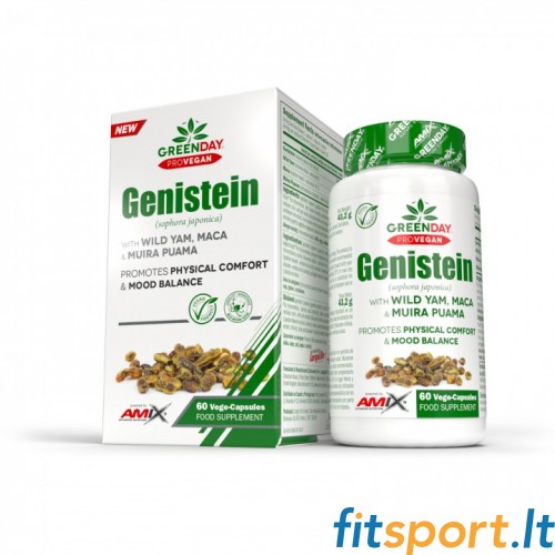 Amix Nutrition GreenDay® Genistein (naise hormonaalse tervise toetamiseks) 60 kapslit. 