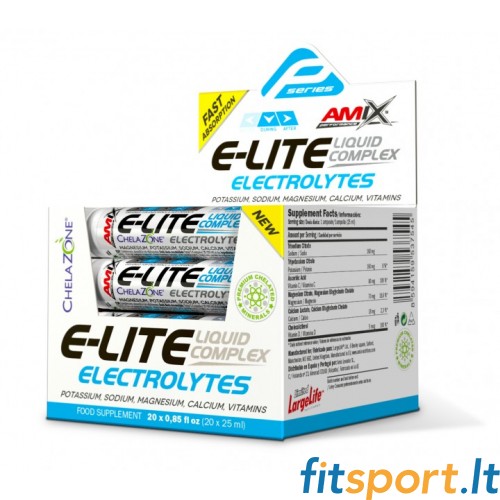 Amix Performance E-Lite vedelad elektrolüüdid 20x25 ml 