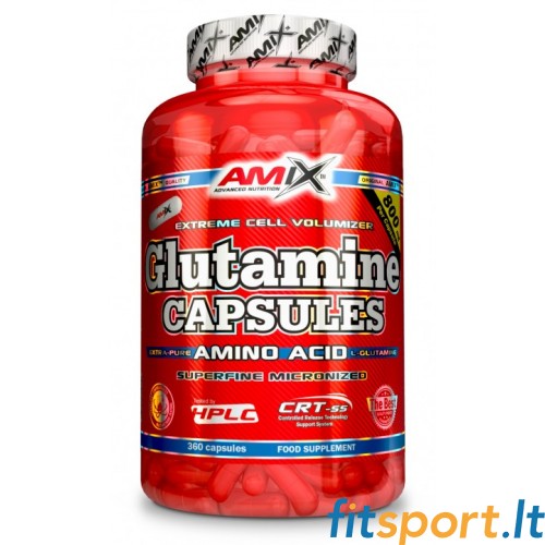 Amix L-glutamiin 120 kapslit 