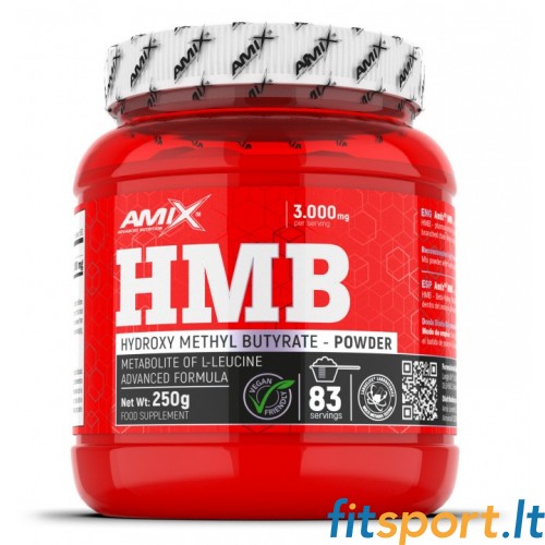Amix Nutrition HMB pulber 250 g 