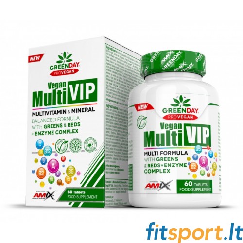 Amix GreenDay® Universaalne vitamiinikompleks Multi VIP 60 tab. 