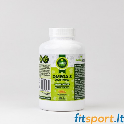 Omega-3 kalaõli "Tervislik valik" 120 kapslit 