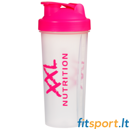 XXL Nutrition roosa shaker 800 ml 