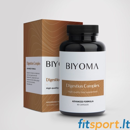 Biyoma Digestion Complex (kompleks seedimise ja sooletegevuse jaoks) 90 kapslit. 