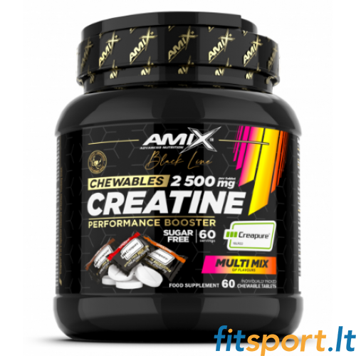 Amix Black Line Chewable Creatine Creapure® 60 таб. 