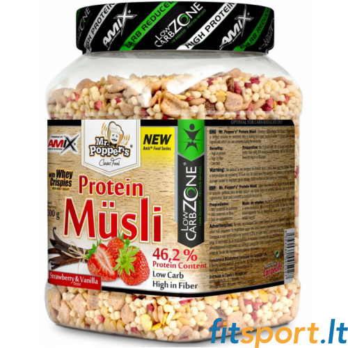 Amix Mr. Poppers proteiinimüsli 500 g. 
