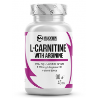 MaxxWin L-karnitiin + arginiin 90 kapslit.