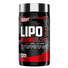 Nutrex Lipo 6 must 120 kapslit.