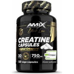 Amix Black Line kreatiin Creapure® 120 kapslit.