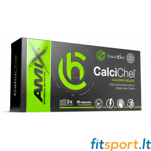 Amix ChelaZone® CalciChel 90 kapslit. 