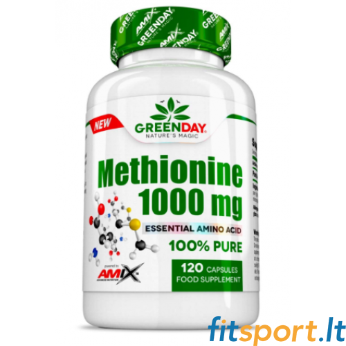 Amix GreenDay metioniin 120 kapslit. Amix GreenDay metioniin 120 kapslit.