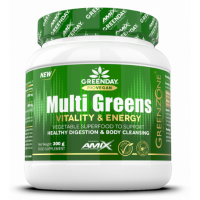 Amix GreenDay ProVegan MultiGreens elujõudu ja energiat pakkuv toidulisand 300 g.