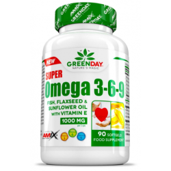 Amix GreenDay Super Omega 3-6-9 90 kapslit.