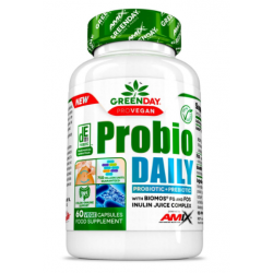 Amix GreenDay probiootikumid + prebiootikumid iga päev 60 kapslit.
