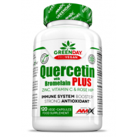 Amix GreenDay ProVegan kvertsetiin bromelainiga 120 kapslit.