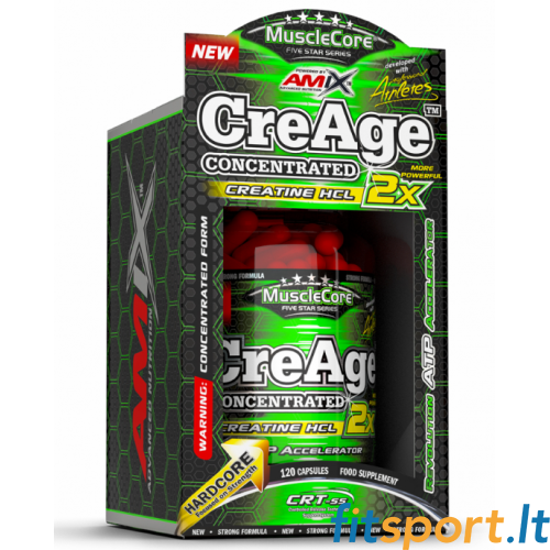 Amix MuscleCore DW - CreAge kontsentreeritud 120 kapslit. 