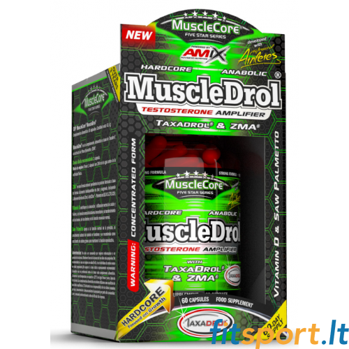 Amix MuscleCore DW - MuscleDrol anaboolsed 60 kapslit. 