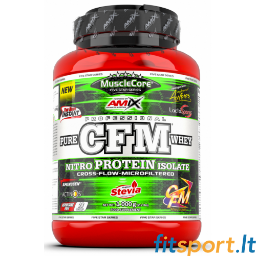 Amix MuscleCore DW - CFM nitrovalgu isolaat 1000 g. Amix MuscleCore DW - CFM nitrovalgu isolaat 1000 g.