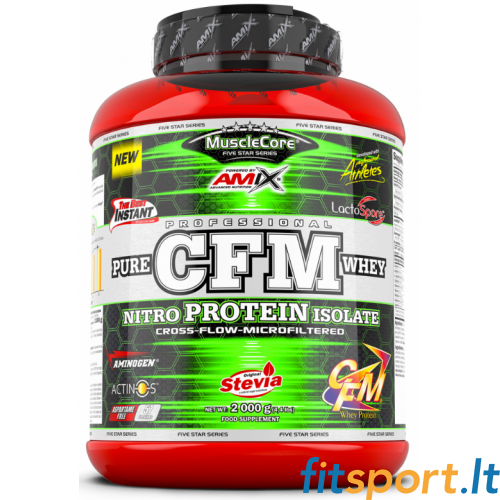 Amix MuscleCore DW - CFM nitrovalgu isolaat 2000 g. 