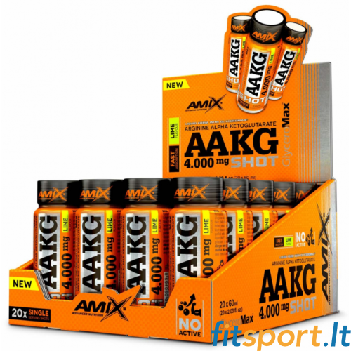 Amix Nutrition AAKG 4000 shoti karp (20 x 60 ml) 