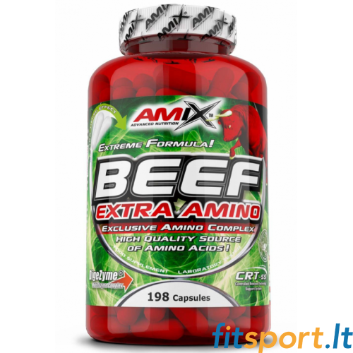 Amix Nutrition Beef Extra Amino 198 kapslit.  
