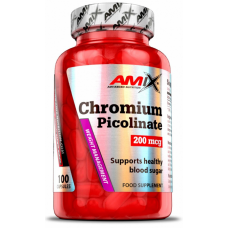Amix Nutrition kroompikolinaat 100 kapslit.