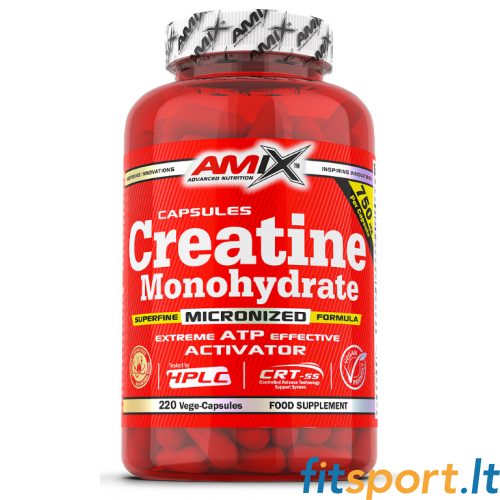 Amix Nutrition kreatiinmonohüdraat 220 kapslit. 