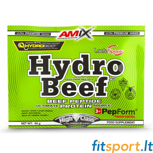 Amix Nutrition HydroBeef Peptide Protein 40 g. 