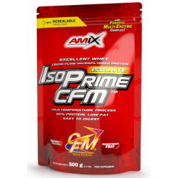 Amix Nutrition IsoPrime CFM isolaat 500 g. Pakend