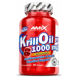 Amix Nutrition krilliõli 60 kapslit.