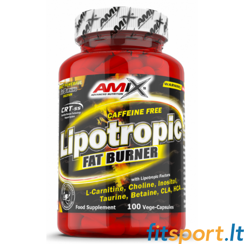 Amix Nutrition lipotroopne rasvapõletaja 100 kapslit. 
