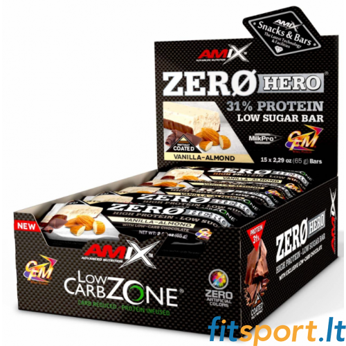 Amix Nutrition Zero Hero 31% proteiinibatoon KARP (15 x 65 g) 
