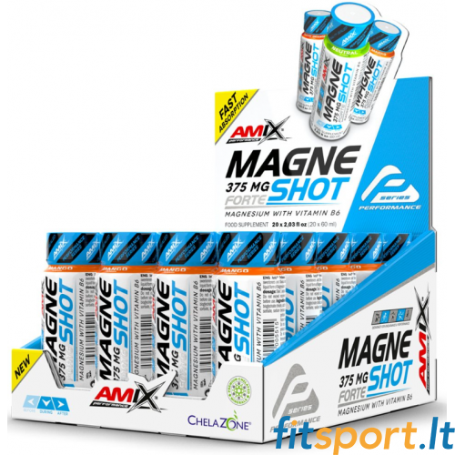 Amix Performance MagneSHOT FORTE 375 мг. (20 x 60 мл.) Amix Performance MagneSHOT FORTE 375 мг. (20 x 60 мл.)