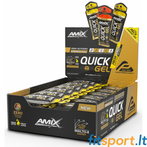 Amix Performance QUICK energiageel (40 x 45 g) 