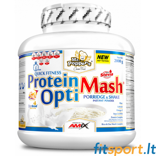 Amix Mr. Poppers - Proteiin OptiMash 2000 g.  