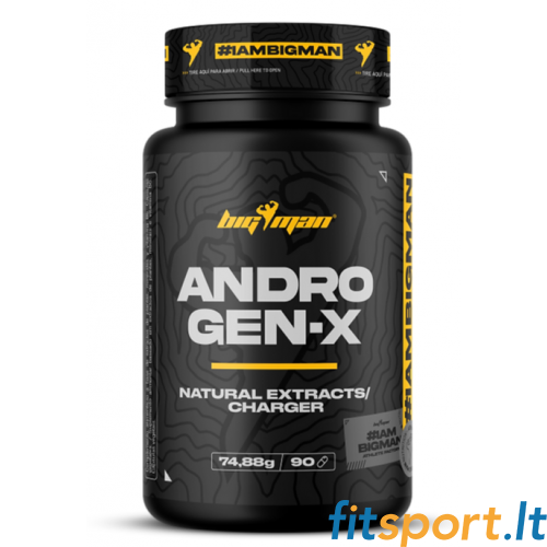 BigMan Nutrition AndroGen-X 90 kapslit. 